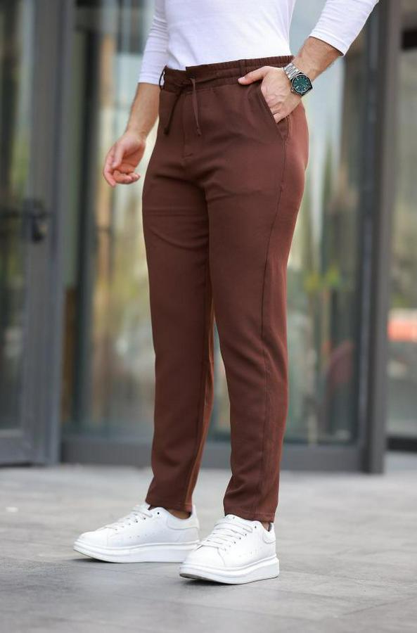 Beli Bağcıklı Jogger Pantolon