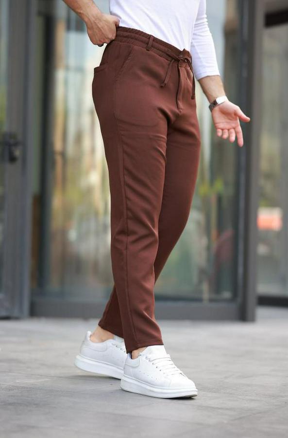 Beli Bağcıklı Jogger Pantolon
