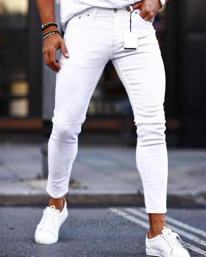 Beyaz Skinny Jean