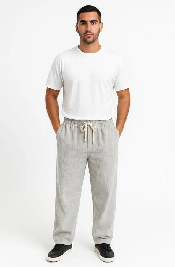 Fitilli Kadife Cepli Buggy Pantolon Oversize Rahat Kalıp