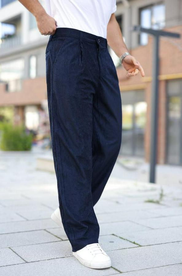 Kadife Baggy Pantolon