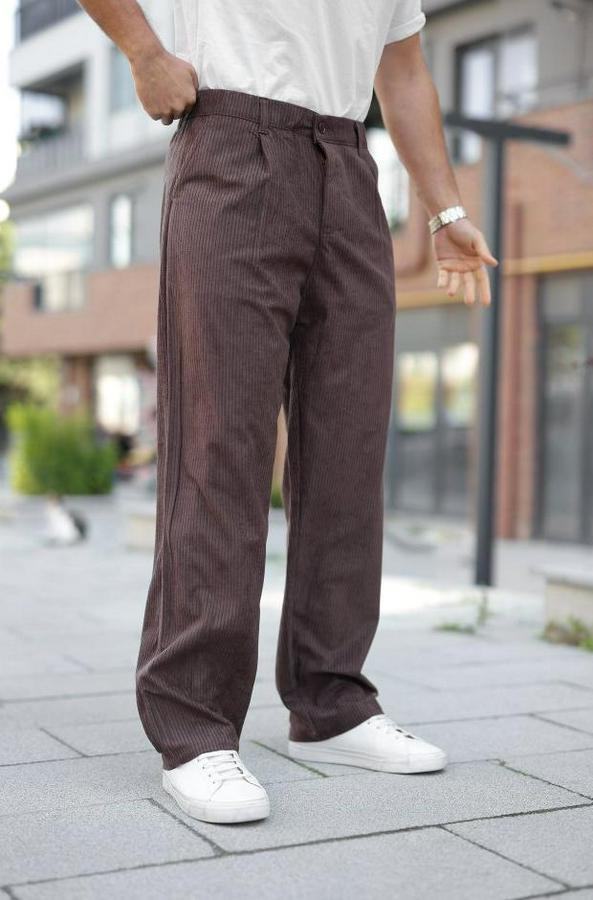 Kadife Baggy Pantolon