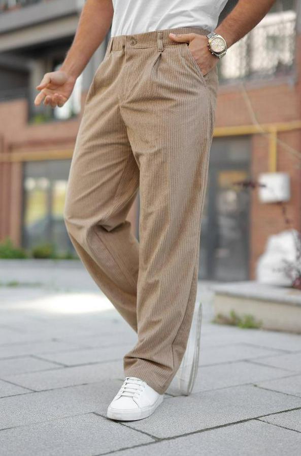 Kadife Baggy Pantolon