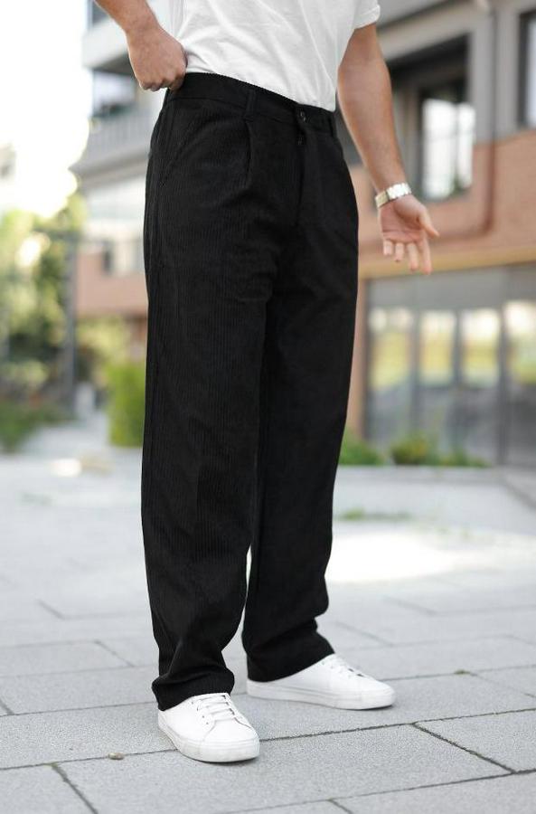 Kadife Baggy Pantolon