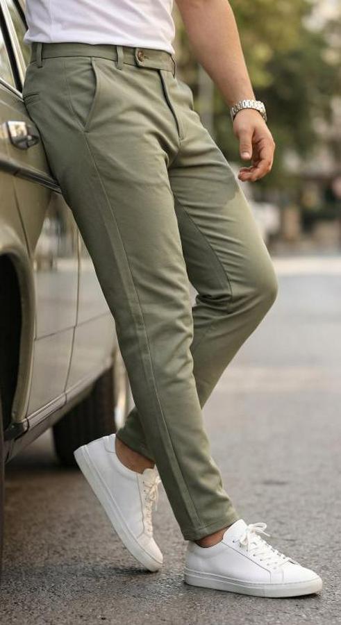 Slim Fit Dilli Kumaş Pantolon