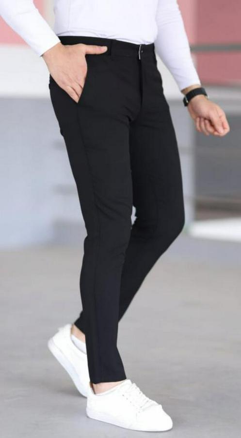 Slim Fit Likralı Gabardin Pantolon