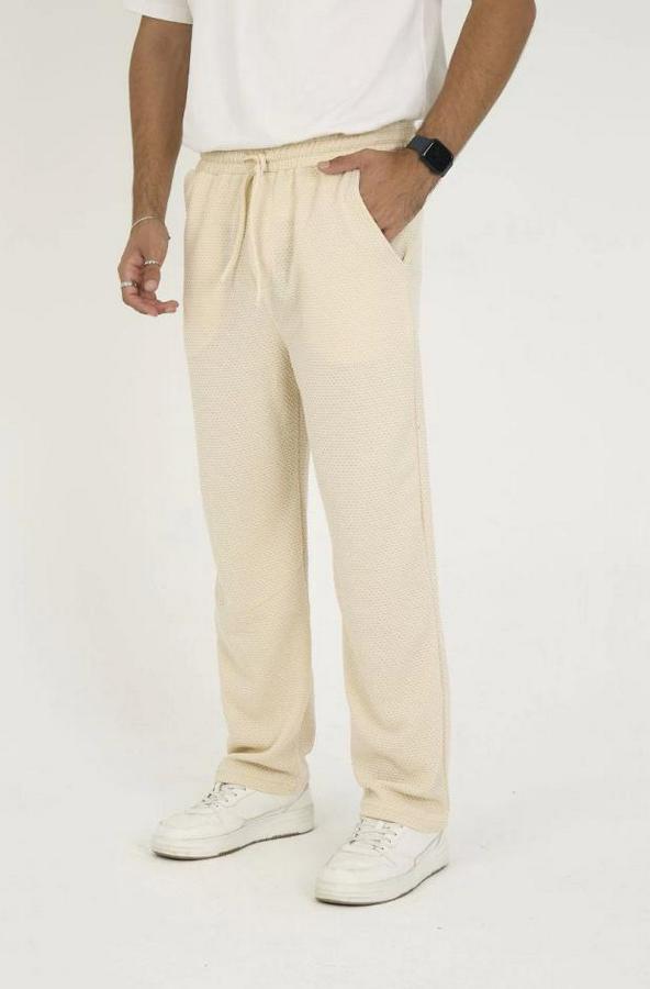 Jakar Kutu Desenli Baggy Eşofman Pantolon