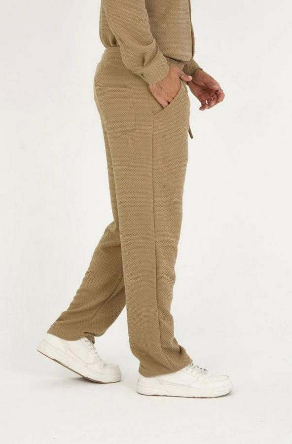 Jakar Kutu Desenli Baggy Eşofman Pantolon