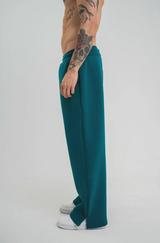 Unisex Boru Paça Baggy Eşofman Pantalon