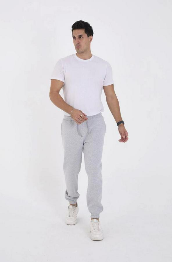 Unisex Kışlık Üç Iplik Lastikli Eşofman Pantolon
