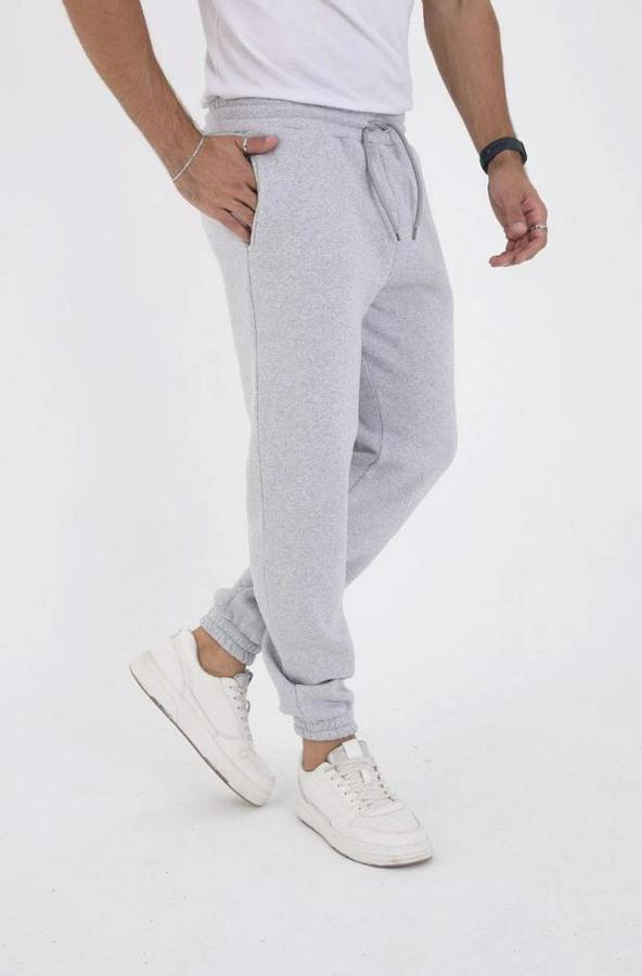 Unisex Kışlık Üç Iplik Lastikli Eşofman Pantolon