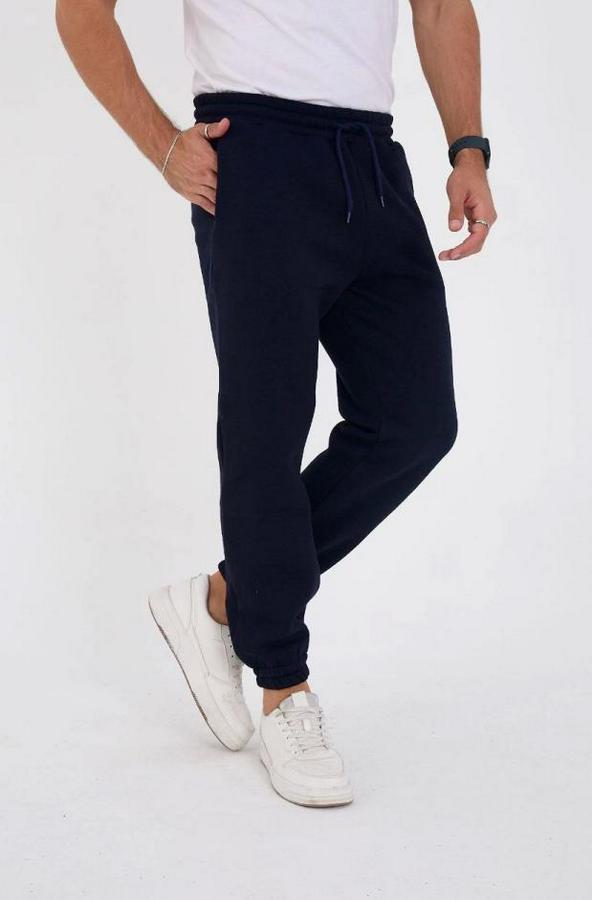 Unisex Kışlık Üç Iplik Lastikli Eşofman Pantolon