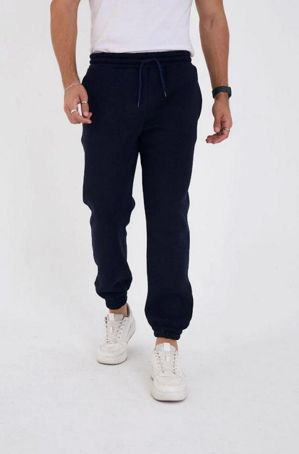 Unisex Kışlık Üç Iplik Lastikli Eşofman Pantolon