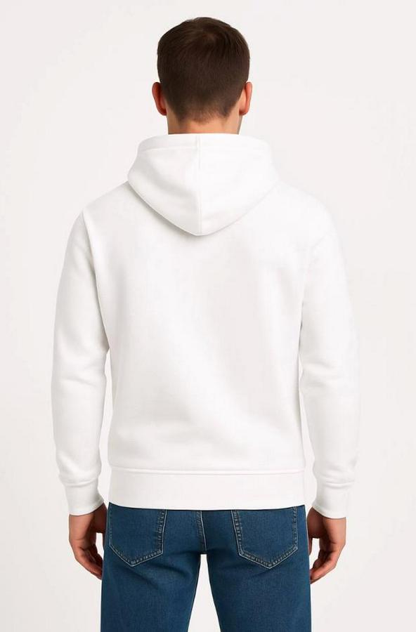 Üç Iplik Kapüşonlu Kanguru Cepli Sweatshirt Hoodie