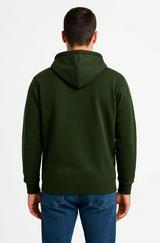 Üç Iplik Kapüşonlu Tam Fermuarlı Kanguru Çepli Sweatshirt Hoodie
