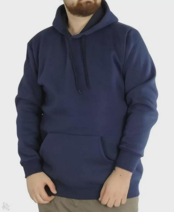 Uzun Kol Kapşonlu Basic Sweatshirt Hoodie