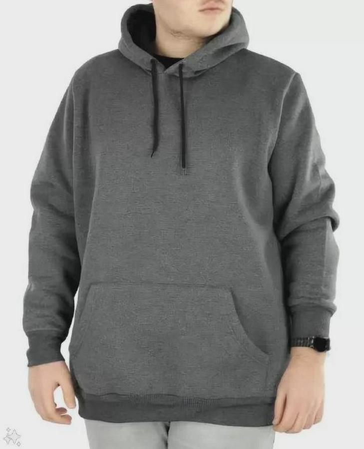 Uzun Kol Kapşonlu Basic Sweatshirt Hoodie
