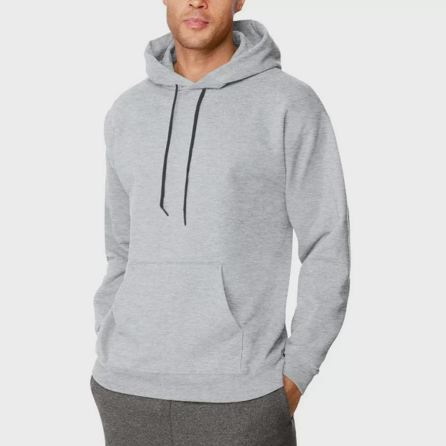 Uzun Kol Kapşonlu Basic Sweatshirt Hoodie