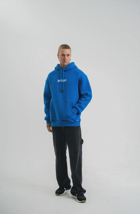 Kapşonlu Double Oversize Dijital Patchli Sweatshirt