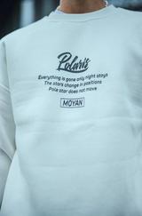 Kışlık Bisiklet Yaka Ön Ve Arka Baskılı Sweatshirt