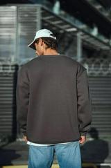 Kışlık Bisiklet Yaka Üç Iplik Basic Sweatshirt