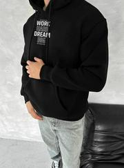 Kışlık Üç Iplik Kapşonlu Sweatshirt