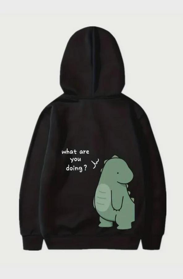 Sevgililer Günü Baskılı Oversize Kapüşonlu Sweatshirt Hoodie