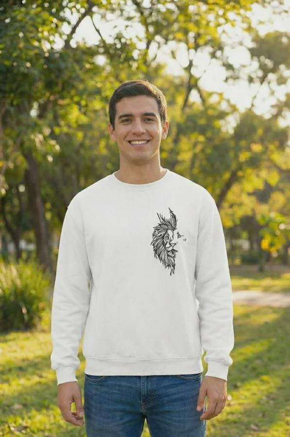 Sevgililer Günü Özel Bisiklet Yaka Baskılı Oversize Sweatshirt