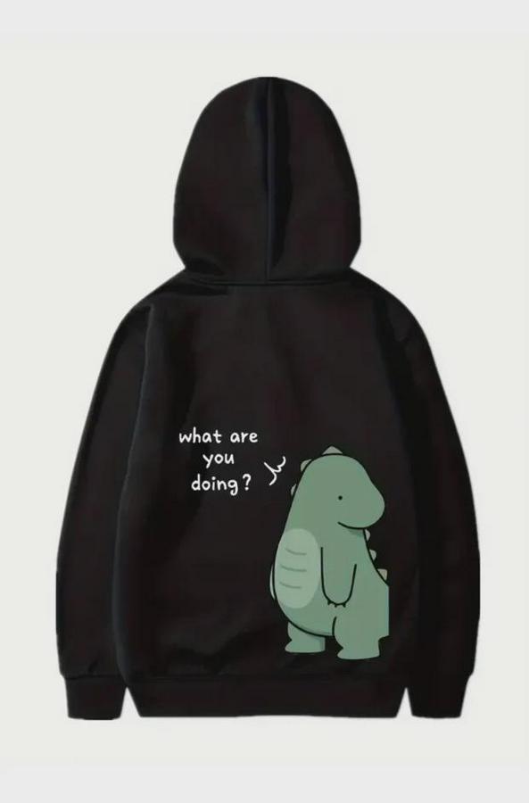 Sevgililer Günü Özel Unisex Kapüşonlu Baskılı Oversize Sweatshirt