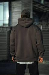 Üç Iplik Penye Kapşonlu Basic Sweatshirt