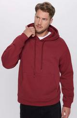 Üç Iplik Penye Kapşonlu Basic Sweatshirt