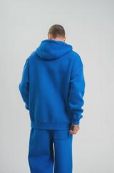 Unisex Double Oversize Kapşonlu Basic Sweatshirt