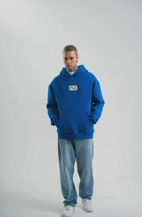 Unisex Kapşonlu Uzun Kol Patchli Nakışlı Sweatshirt