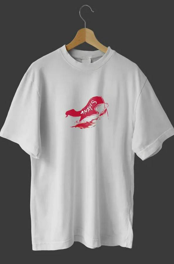 Mayıs Emekçiler Günü Baskılı Oversize Bisiklet Yaka T-Shirt