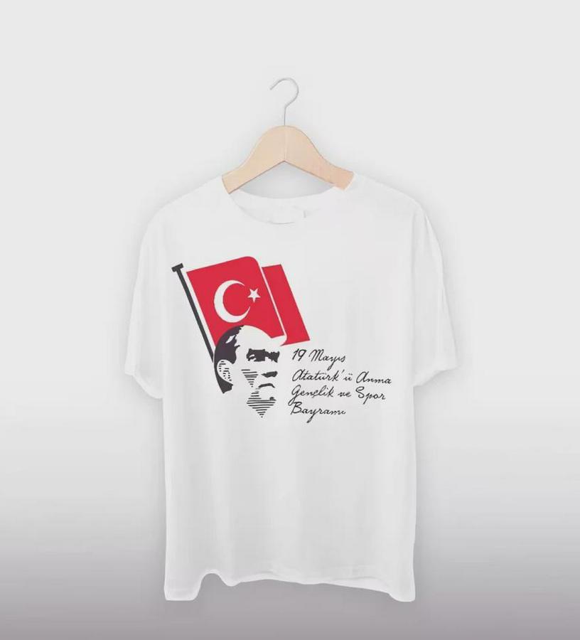 Mayıs 20/1 Baskılı T-Shirt