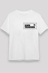 /1 Düz Ön Sizin Tasarımınız Oversize T-Shirt