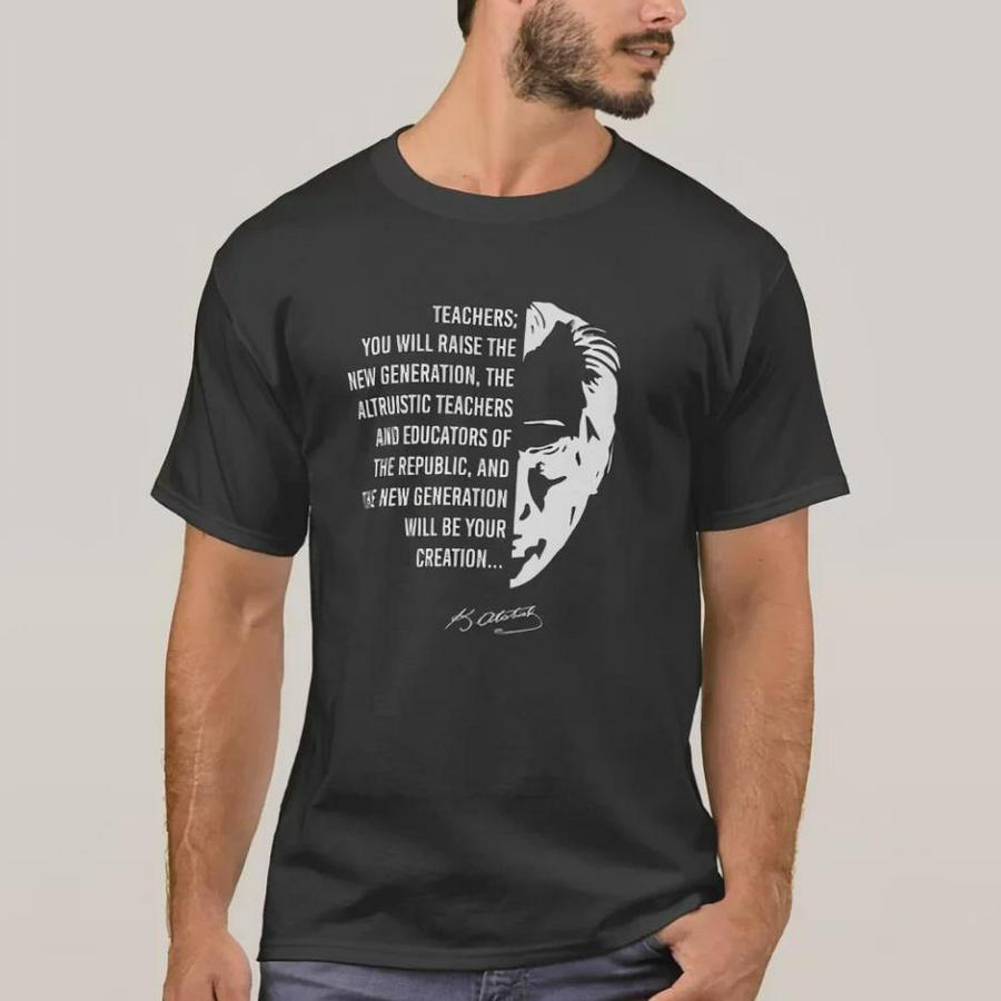 Kasım Öğretmenler Günü Baskılı T-Shirt