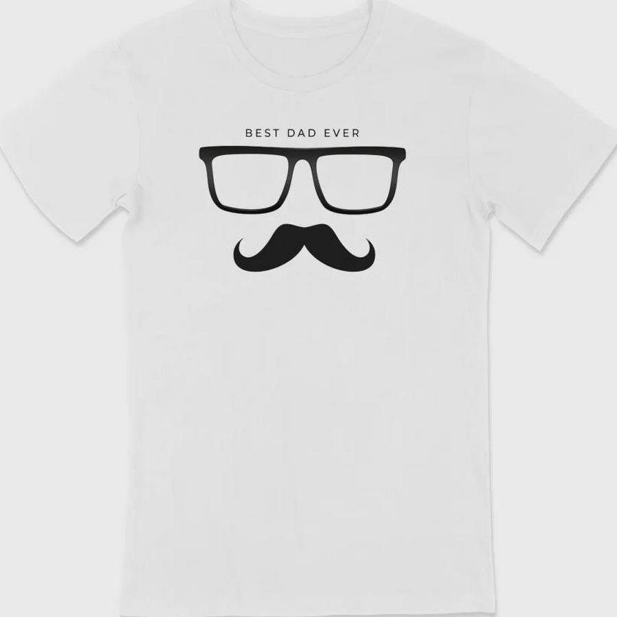 Babalar Günü Hediye Baba Temalı Baskılı Oversize Bisiklet Yaka T-Shirt