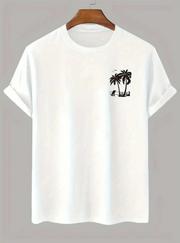 Baskılı Oversize Bisiklet Yaka T-Shirt