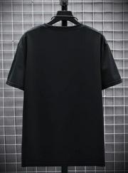 Baskılı Oversize Bisiklet Yaka T-Shirt