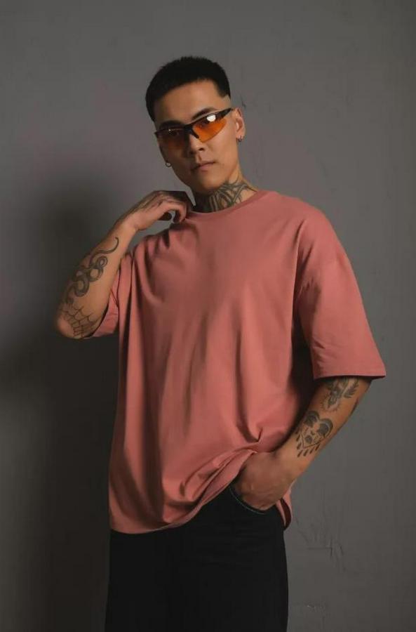 /1 Düz A Kalite Oversize T-Shirt