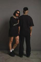 /1 Düz A Kalite Oversize T-Shirt