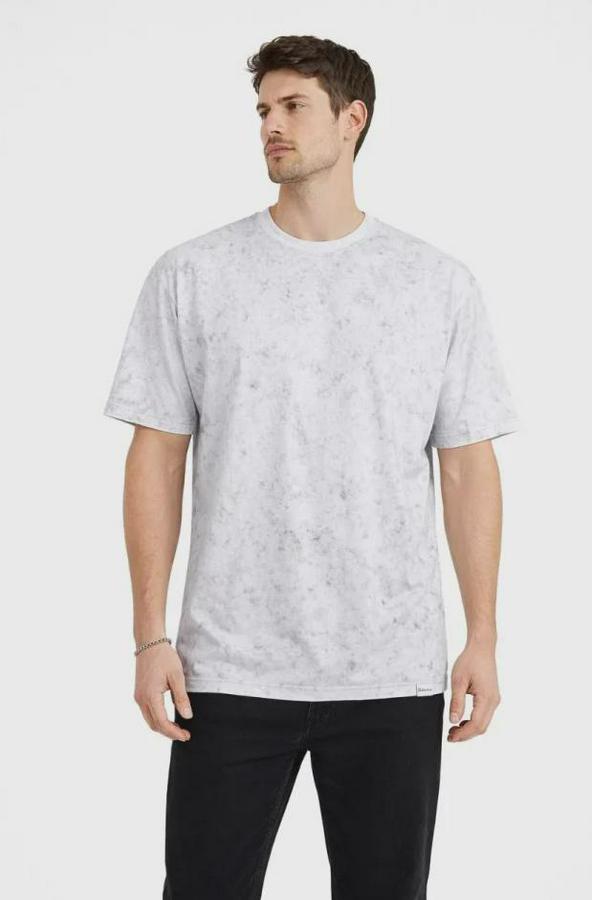 Asit Yıkama Bisiklet Yaka Kısa Kollu Oversize T-Shirt Tişört