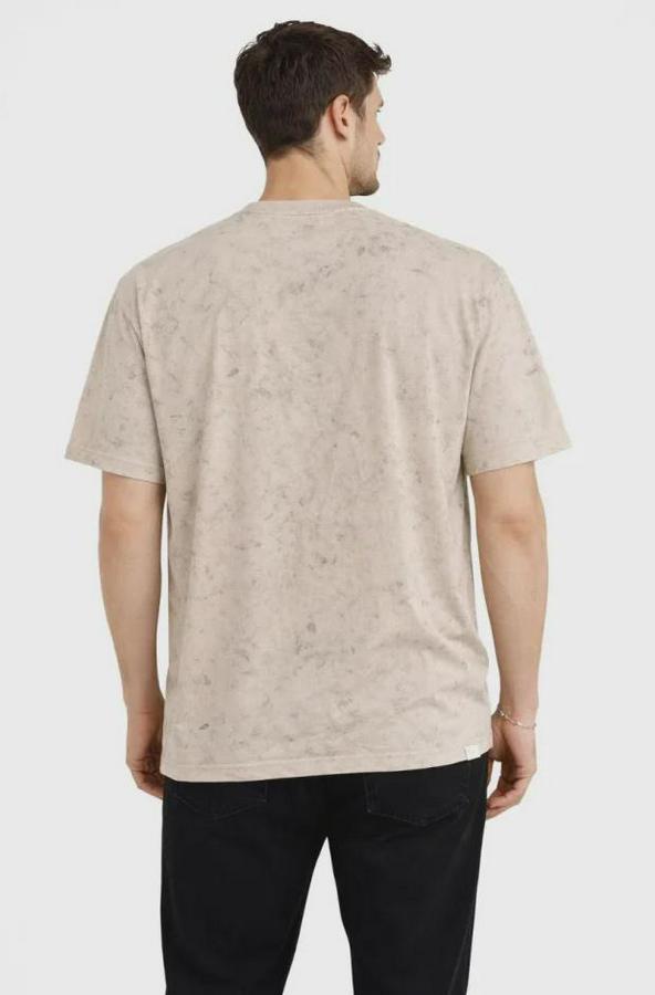 Asit Yıkama Bisiklet Yaka Kısa Kollu Oversize T-Shirt Tişört