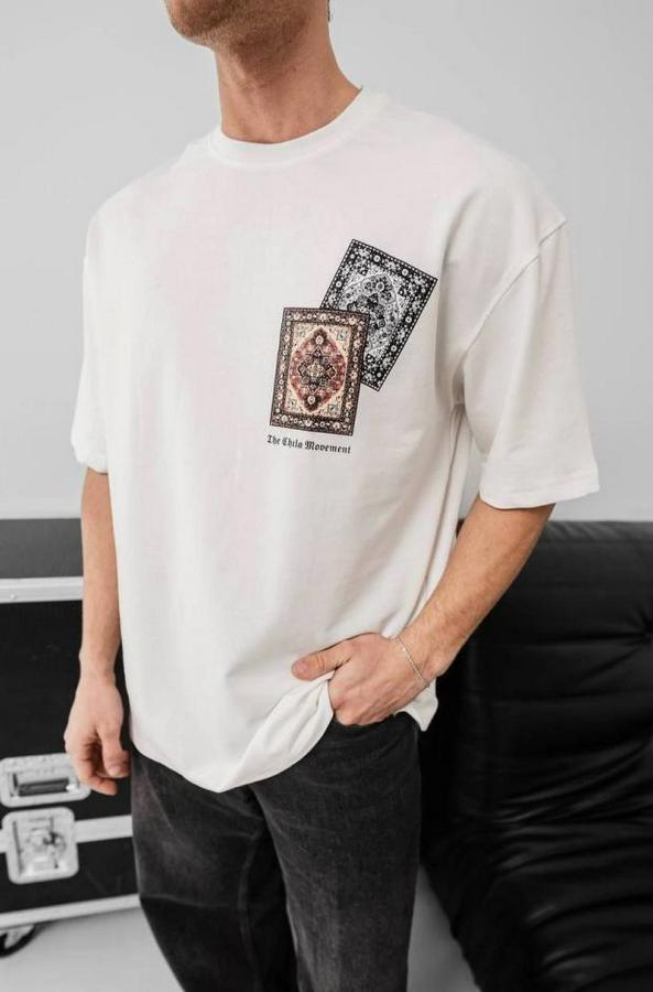 Baskılı Oversize T-Shirt