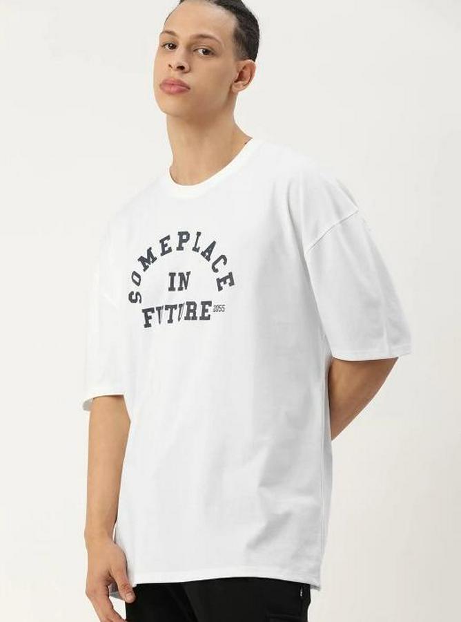 Baskılı Oversize T-Shirt