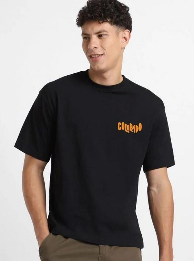 Baskılı Oversize T-Shirt