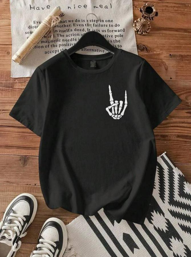 Baskılı Oversize T-Shirt
