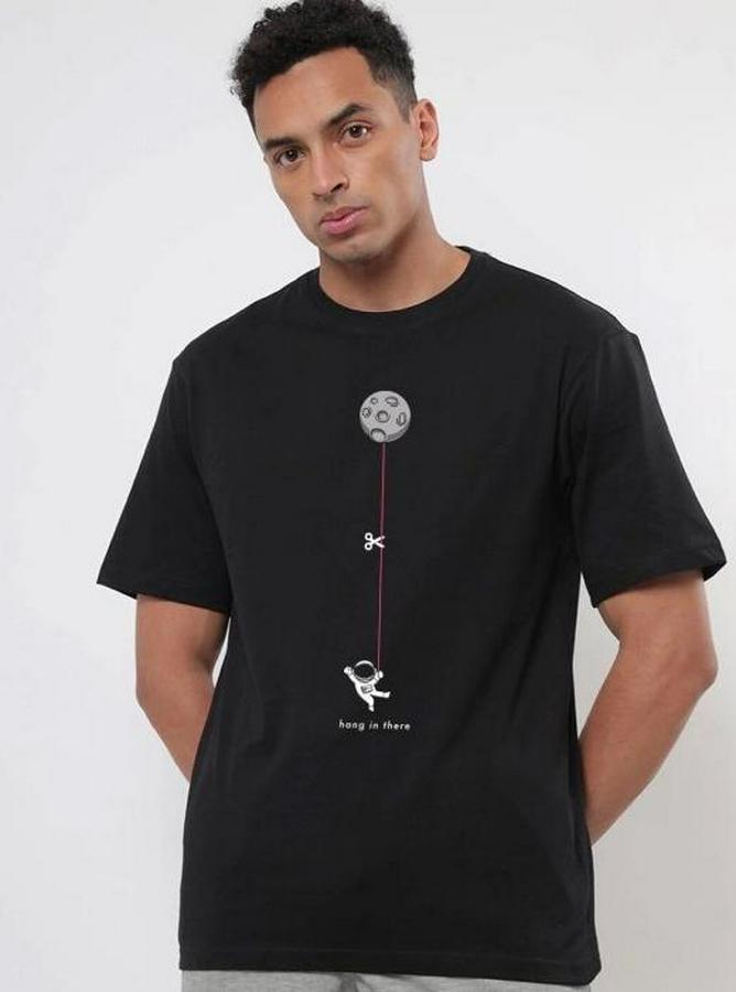 Baskılı Oversize T-Shirt