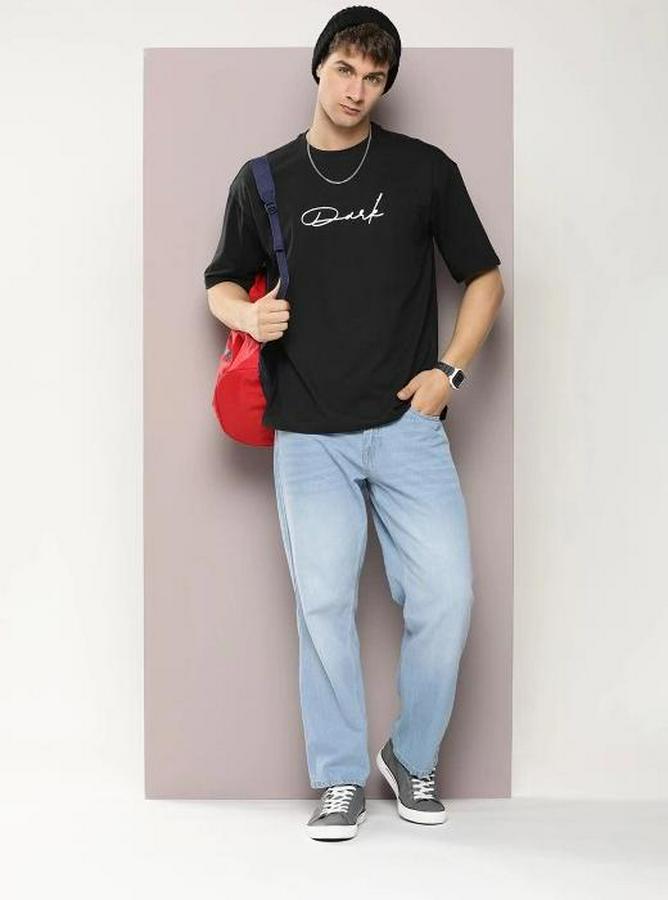 Baskılı Oversize T-Shirt